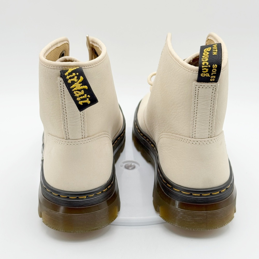 Dr Martens Charlee Chukka Boot 9 Womens Parchment Beige Milled Nubuck Waterproof - Picture 7 of 9